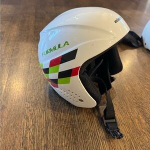 Kids ski racing helmet- Elan